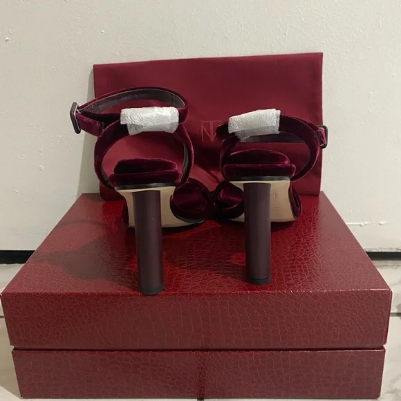 Tamara Mellon Solar 100 — Velvet Burgundy - Picture 3 of 4